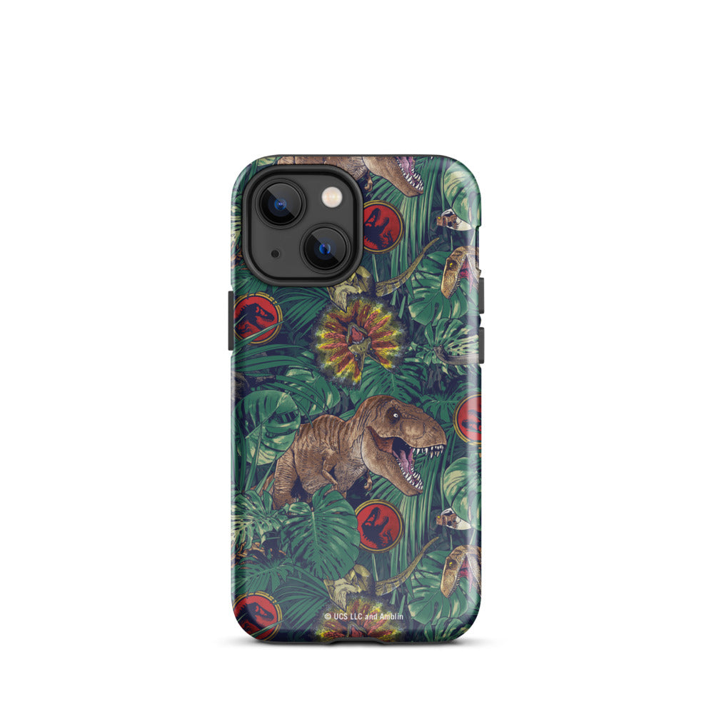 Jurassic Park Jungle iPhone Tough Case