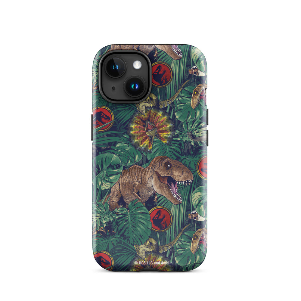 Jurassic Park Jungle iPhone Tough Case