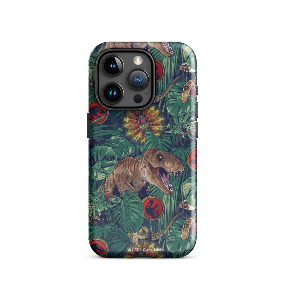 Jurassic Park Jungle iPhone Tough Case