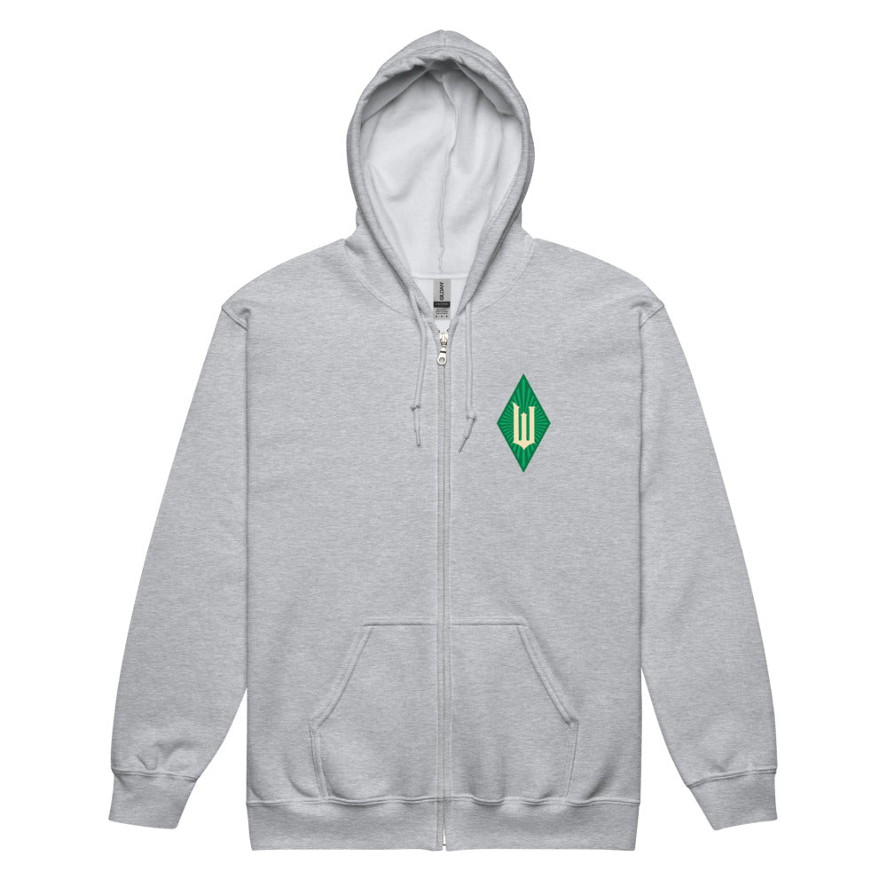 Wicked: For Good Zip Up Hoodie Wicked Witch