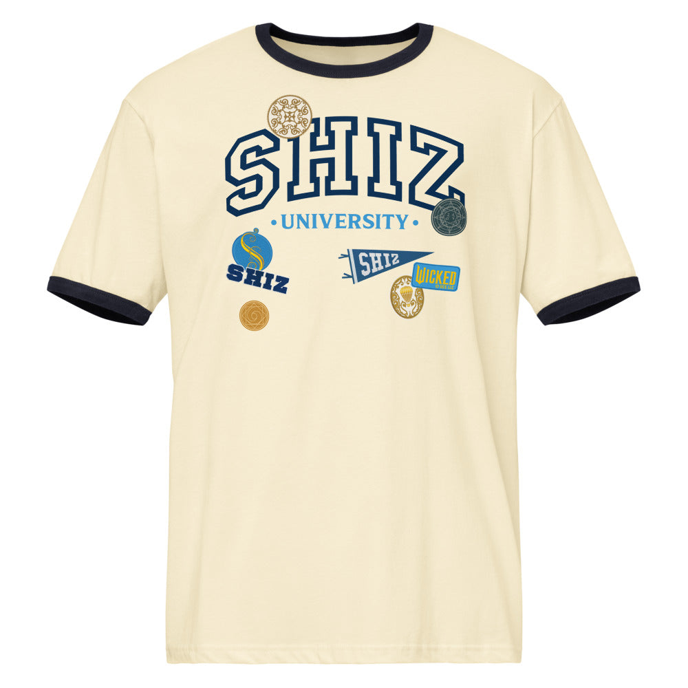 Wicked Ringer T-Shirt Shiz University Natural / Midnight Navy
