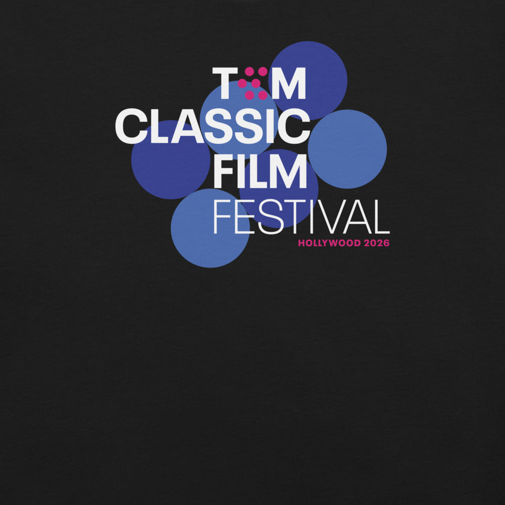 TCM Classic Film Festival 2026 Logo Adult T-Shirt
