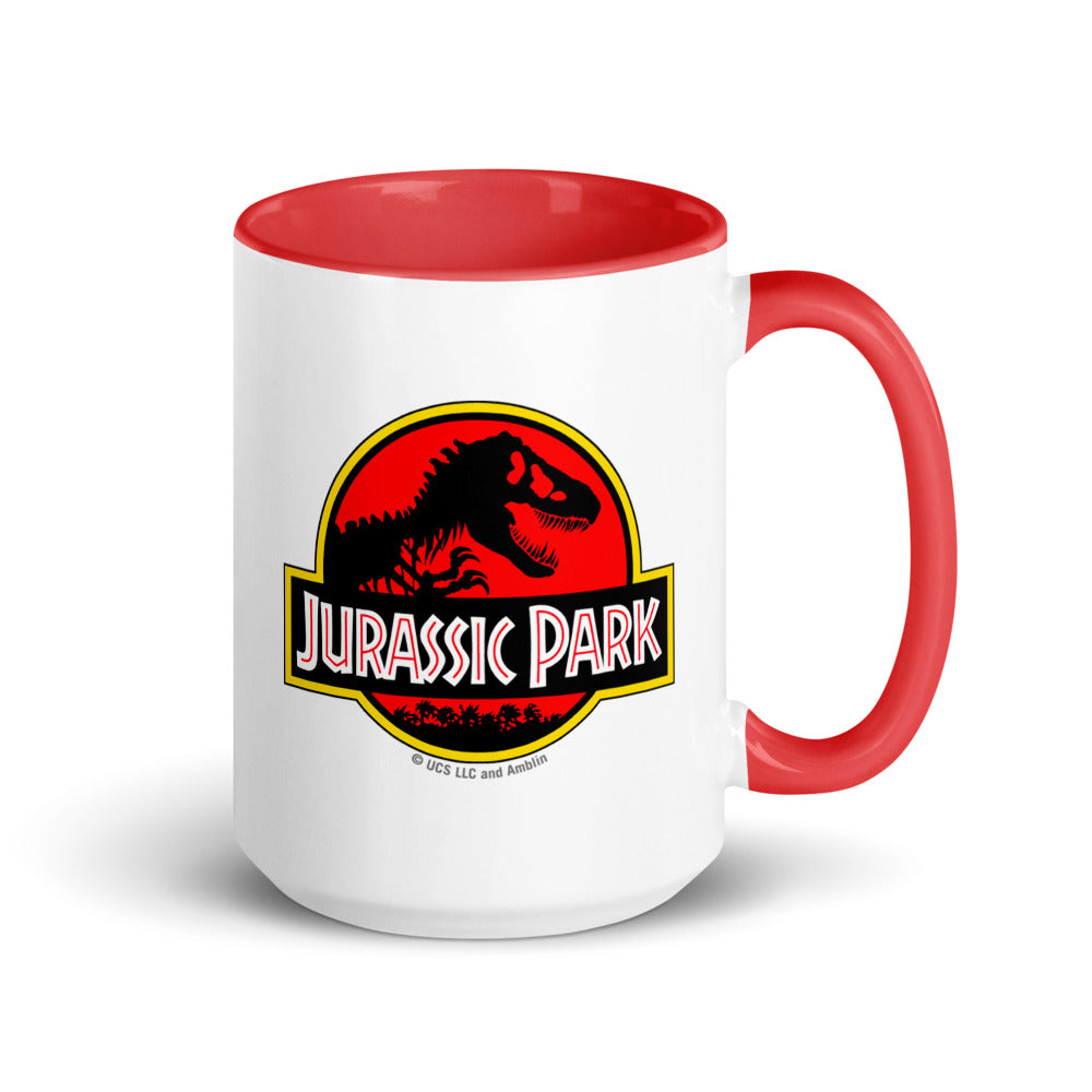 Jurassic Park Logo Two-tone Mug