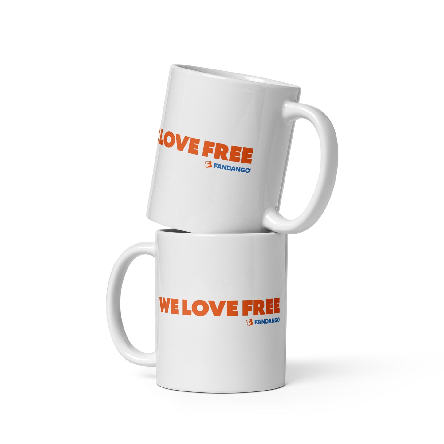 Fandango White Mug We Love Free