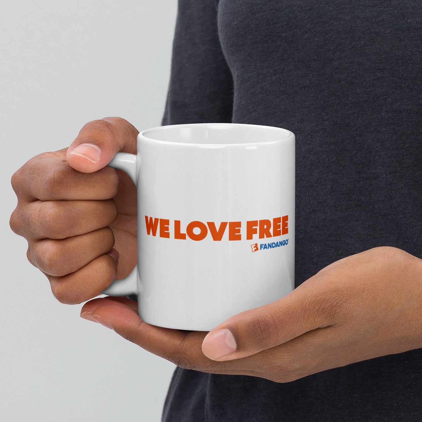 Fandango White Mug We Love Free