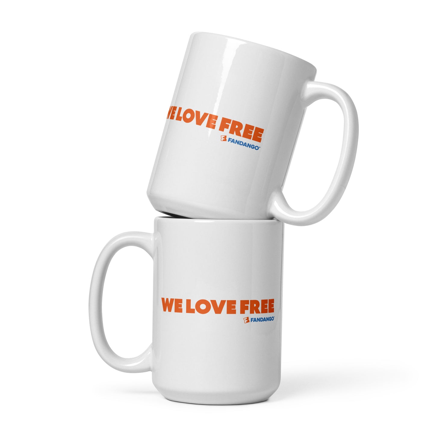 Fandango White Mug We Love Free