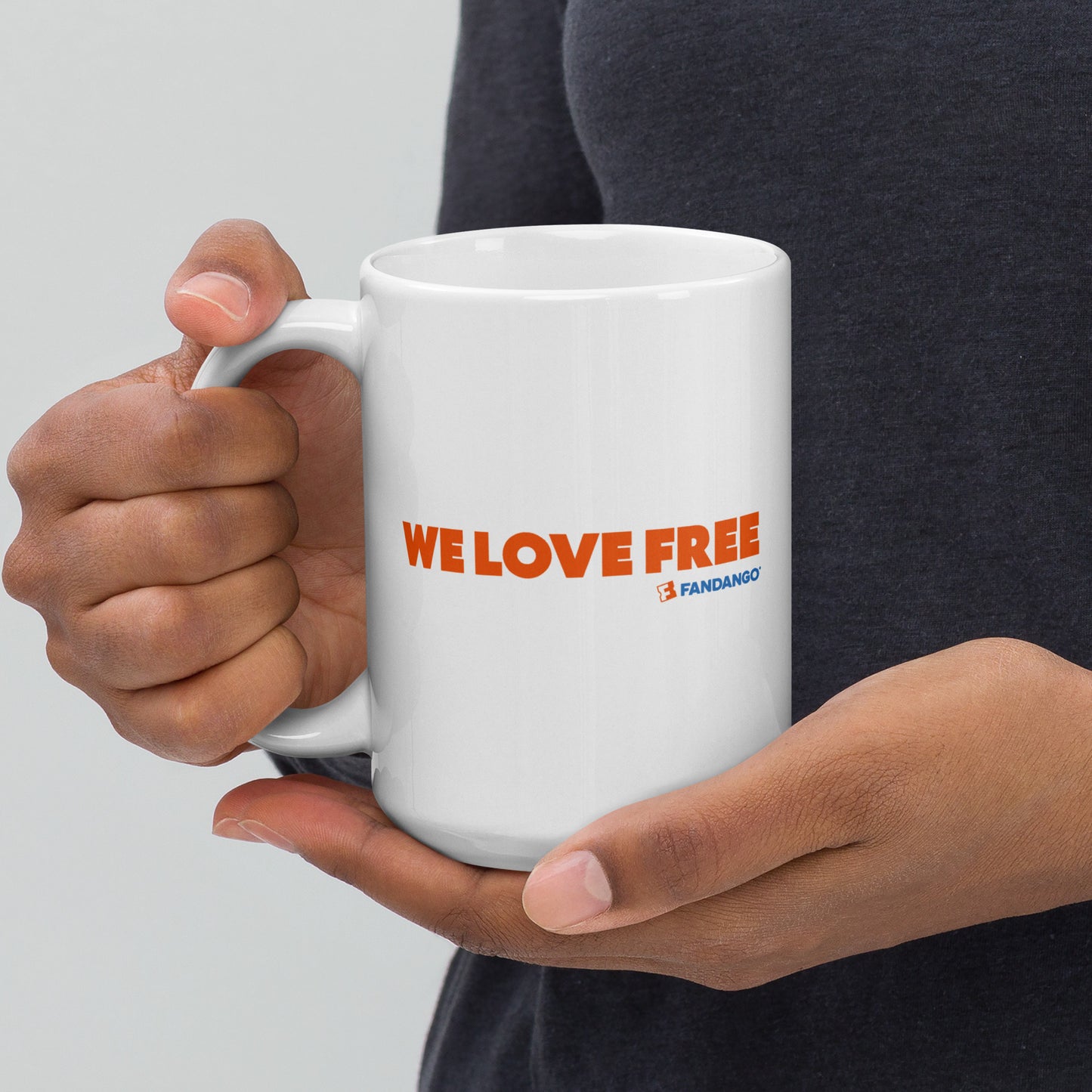 Fandango White Mug We Love Free