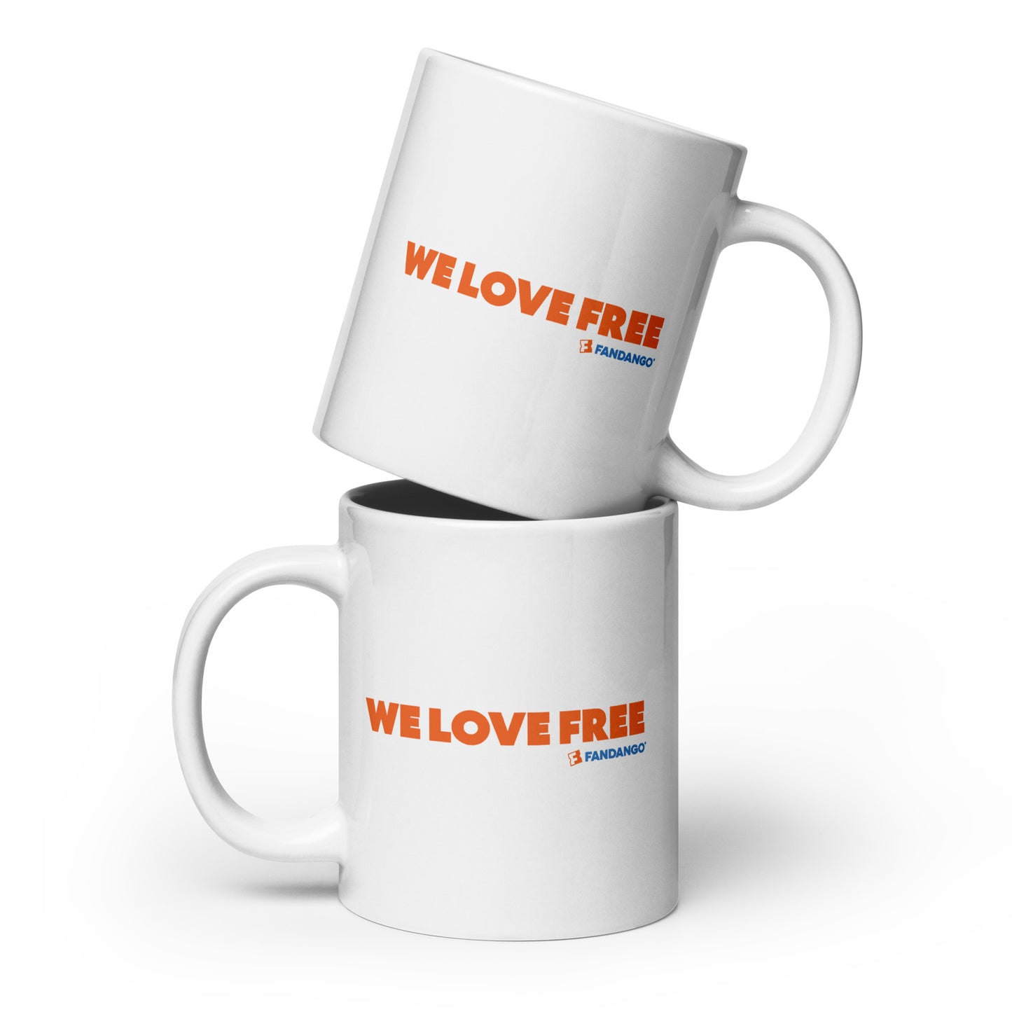 Fandango White Mug We Love Free