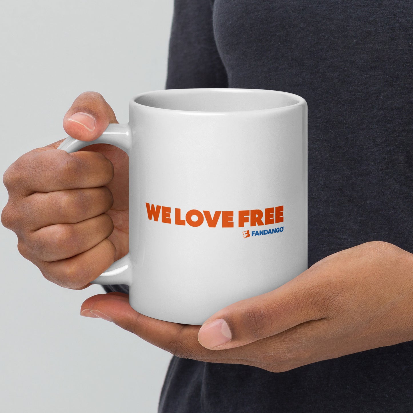 Fandango White Mug We Love Free