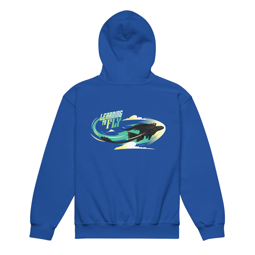 How to Train Your Dragon Learn To Fly Youth Hoodie